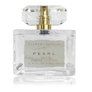 Element Pearl Women's Perfume - Clear Bottle with Gold Accents